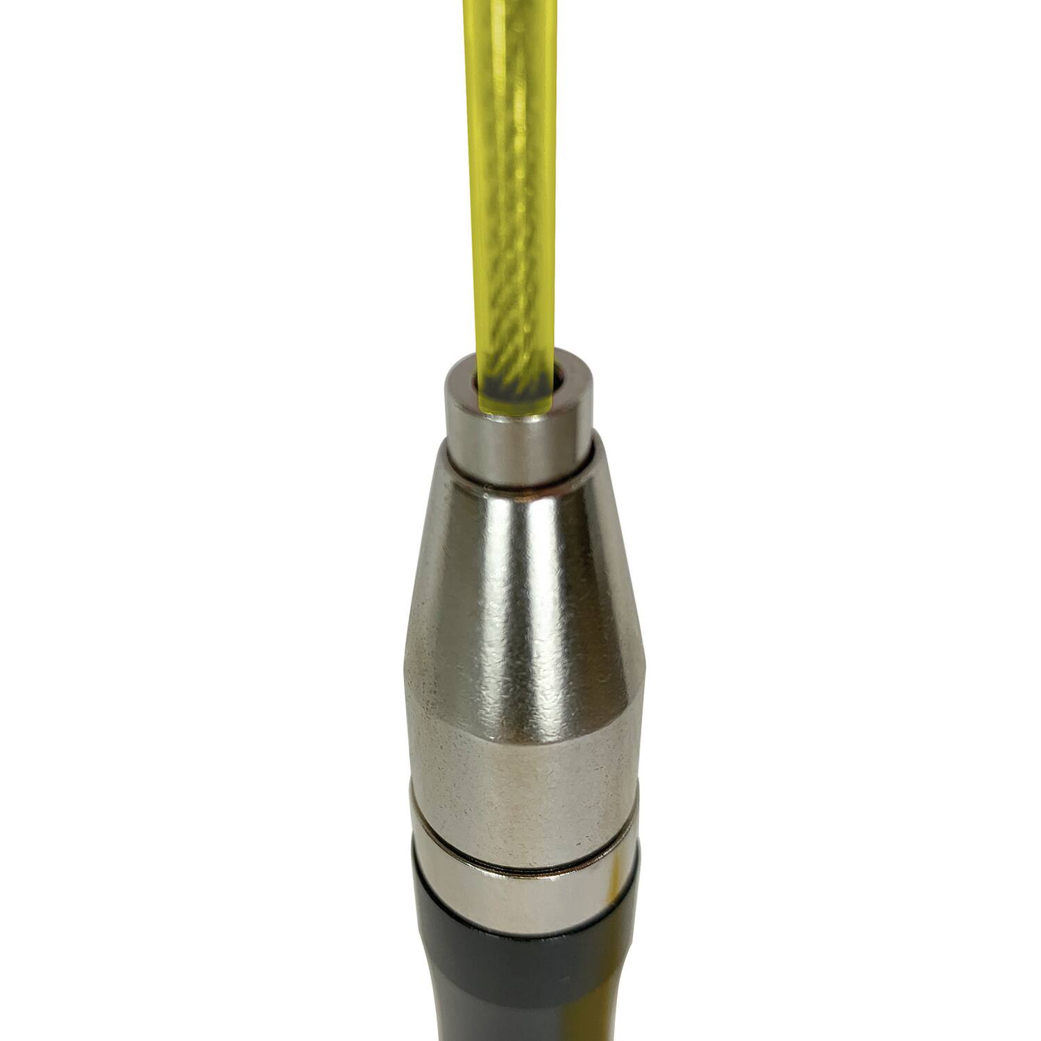 Alt View 4. GoFit - Adjustable-Length Cable Jump Rope - Green.