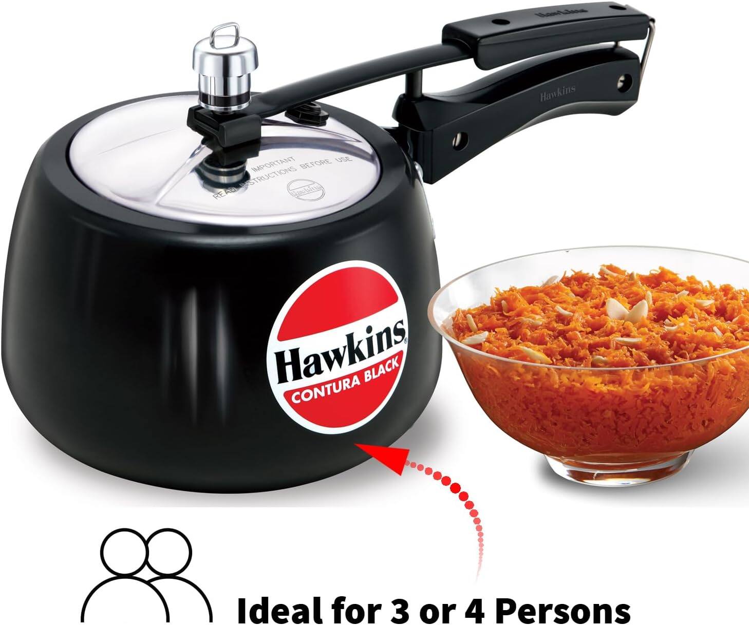 Hawkins  
CONTURA BLACK  
Ideal for 3 or 4 Persons