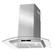 Alt View 2. COSMO - COS-668WRCS75-DL 30 in. Vista Collection 380 CFM Ductless Wall Mount Range Hood, Touch Controls, LED Lights - Stainless Steel.