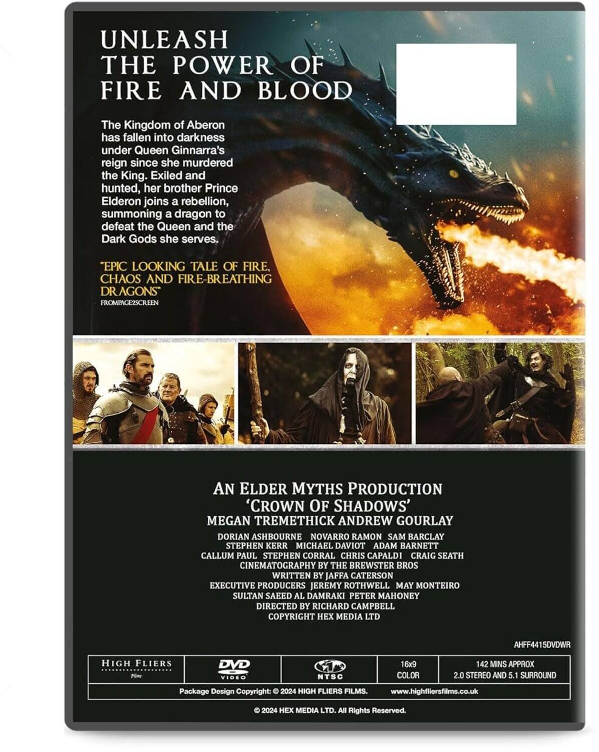 Alt View 1. Crown of Shadows   - DVD.