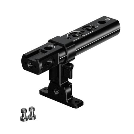 Front. Bright Tangerine - Bright Tangerine Sliding Top Handle for Select RED Cameras.