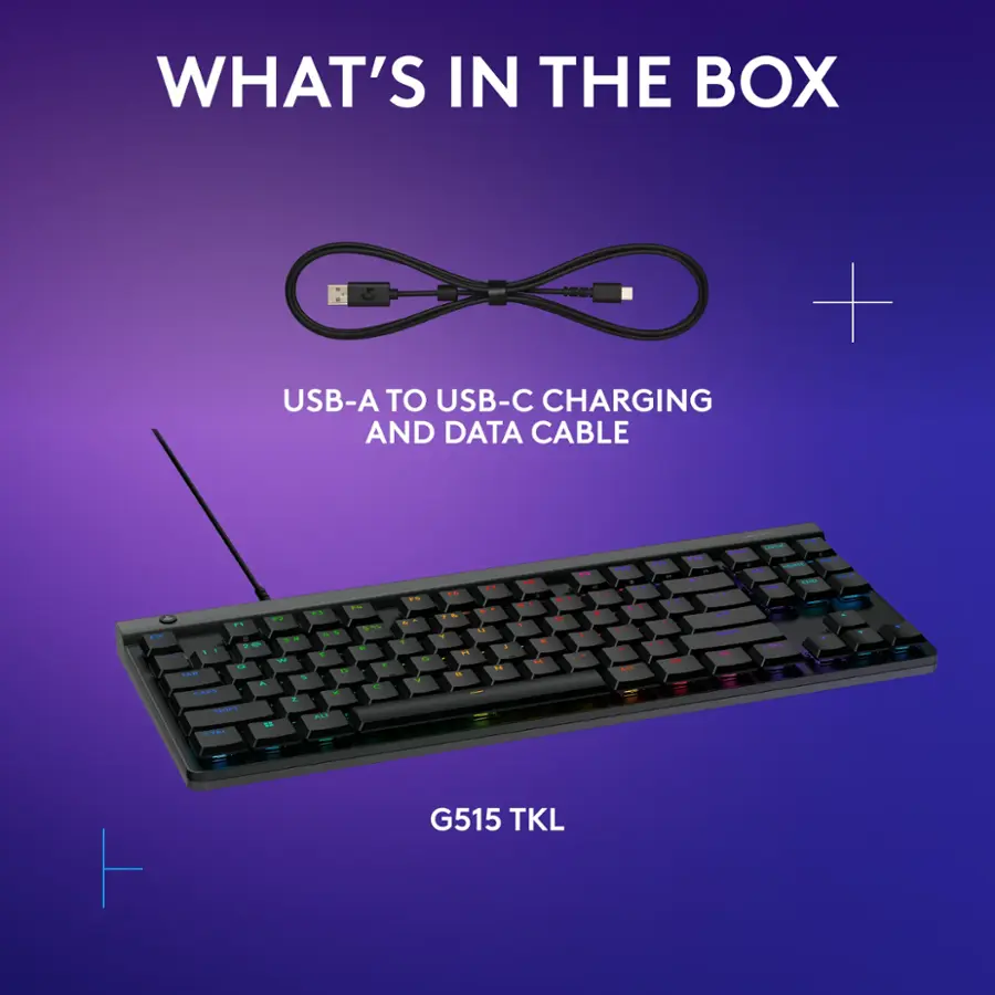 What's in the box: USB-A to USB-C charging and data cable.