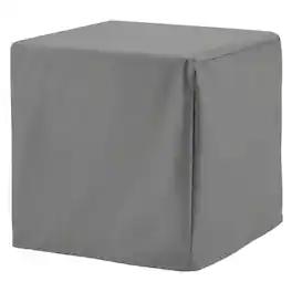 FurniFact - Outdoor Side Table Cover for Weatherproof Protection - Gray