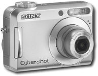 Angle Standard. Sony - Cyber-shot 7.2MP Digital Camera - Silver.