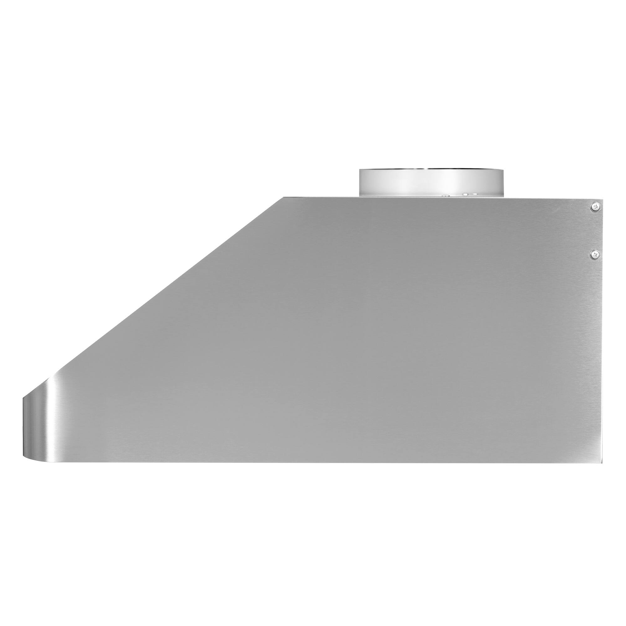 Alt View 5. COSMO - COS-QS48 48 in. Haven Collection 500 CFM Ducted Under Cabinet Range Hood, Touch Controls, LED Lights - Stainless Steel.