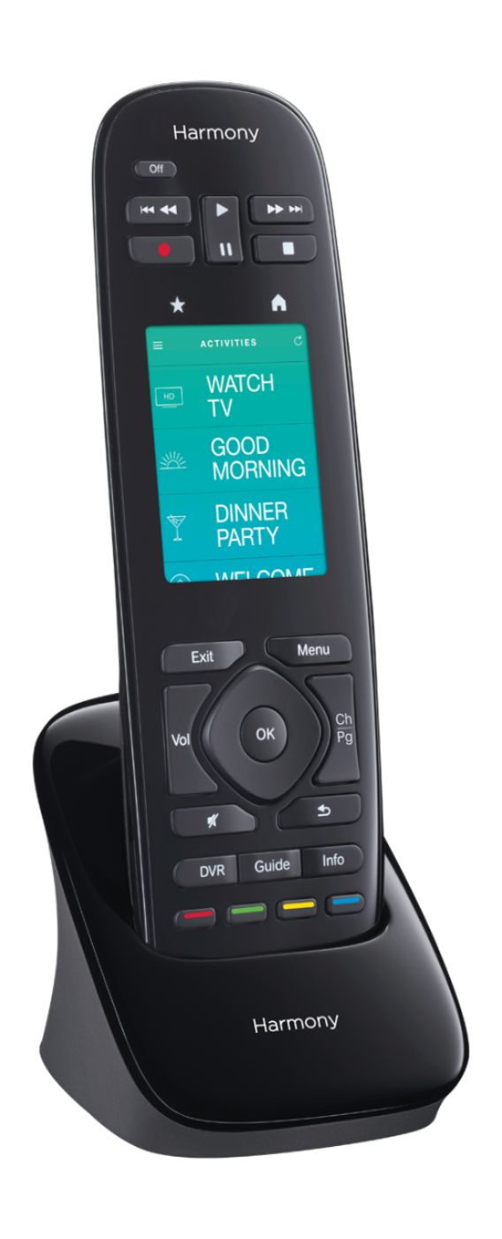 Støt Forpustet Saml op Best Buy: Logitech Harmony Ultimate Home (Remote Control and Smart Hub)  Black 915-000237