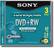 Front. Sony - DVD Rewritable Media - DVD RW - 2.80 GB - 3 Pack - White.