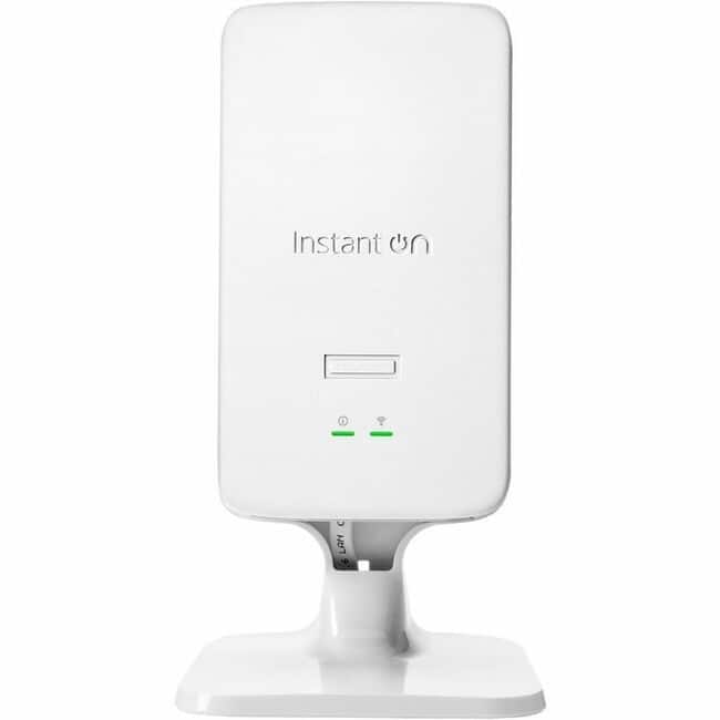 HP - HPE Instant On AP22D Dual Band Wi-Fi 6 802.11ax 1.70 Gbit/s Wireless Access Point - 2.40 GHz, 5 GHz - 2 x Internal - Black