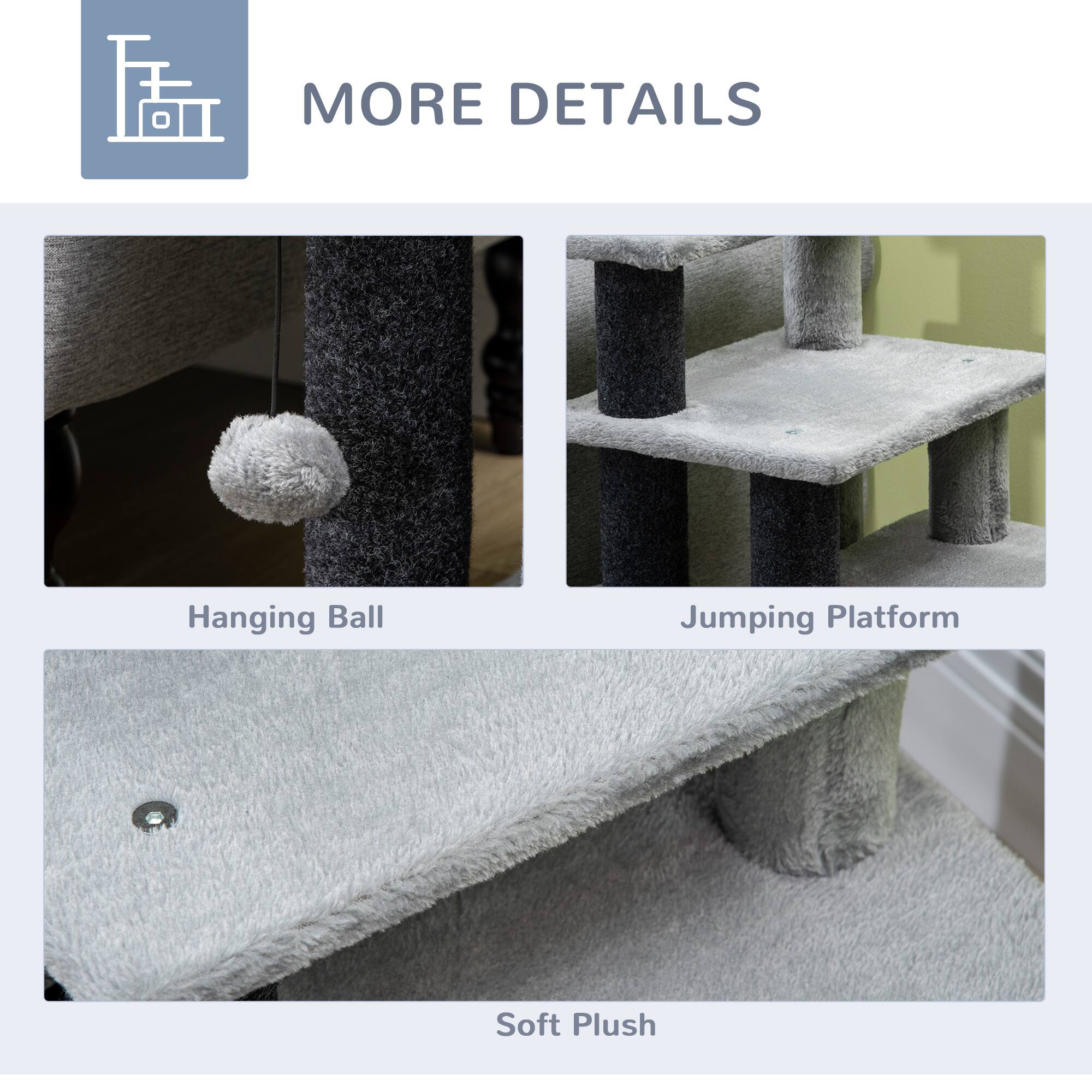 MORE DETAILS

Hanging Ball

Jumping Platform

Soft Plush