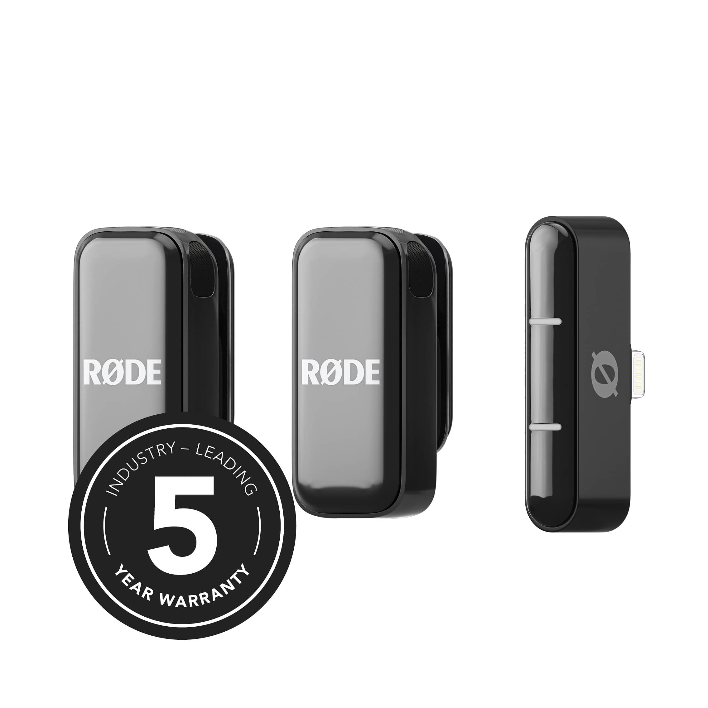 RODE RODE INDUSTRY LEADING 5 YEAR WARRANTY