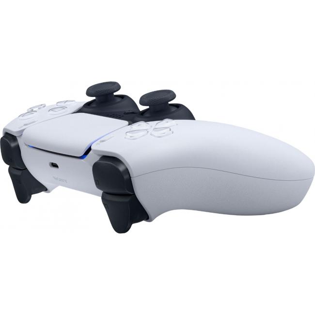 Alt View 5. Sony - PlayStation 5 DualSense Wireless Controller + PlayStation 5 DualSense Charging Station + Resident Evil Requiem.