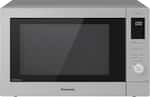 Panasonic NN-CV87QS Airtry/Broil/Combo Microwave Oven with Convection Bake, Quick 30 Timer/Clock, Stop/Reset, Door Open Alarm, Defrost/Auto Cook Time Start/Select Sensor Reheat, Weight Sensor, and Inverter.