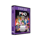 10 EVERCADE EVERCADE ORIGINAL ARCADE GAMES PIKO PIKO ARCADE 1 INTERACTIVE ARCADE 9 GAMES MULTI-GAME INCLUDED PK CARTRIDGE