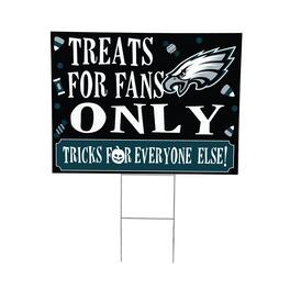 Evergreen Enterprises - Philadelphia Eagles 18" x 24" Halloween Treats Outdoor Yard Sign - Multicolor