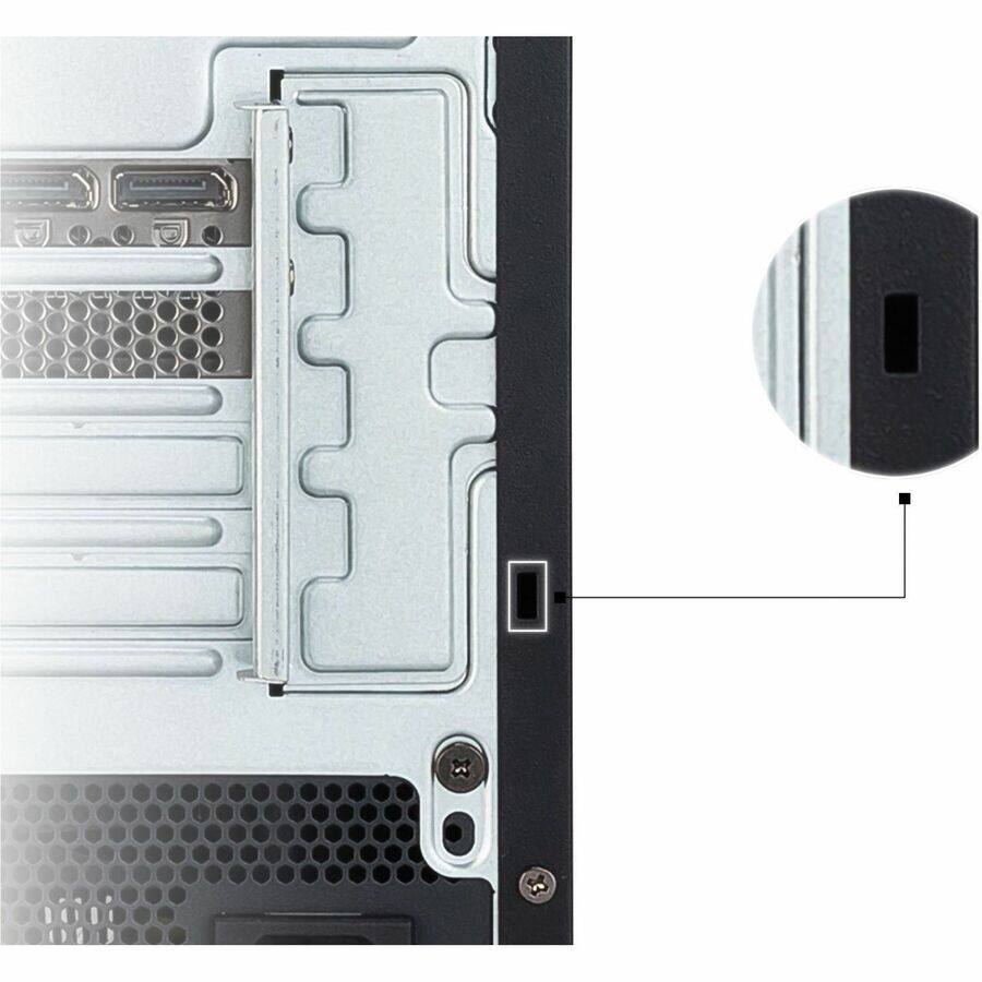 Alt View 8. MSI - MSI PRO DP180 14th PRO DP180 14ANVP-1017US Desktop Computer - Intel Core i7 14th Gen i7-14700F - 32 GB - 2 TB SSD - Black.