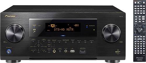  Pioneer Elite - 1800W 9.2-Ch. Network-Ready 4K Ultra HD and 3D Pass-Through A/V Home Theater Receiver