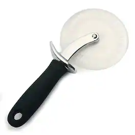 Norpro - Grip EZ Pizza Wheel with Scalloped Blade - Silver