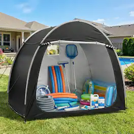 Winado - Bike Tent, Outdoor Portable Bicycle Storage Sheds with 210D Oxford Fabric PU4000 Waterproof Cover for 4-5 Bikes