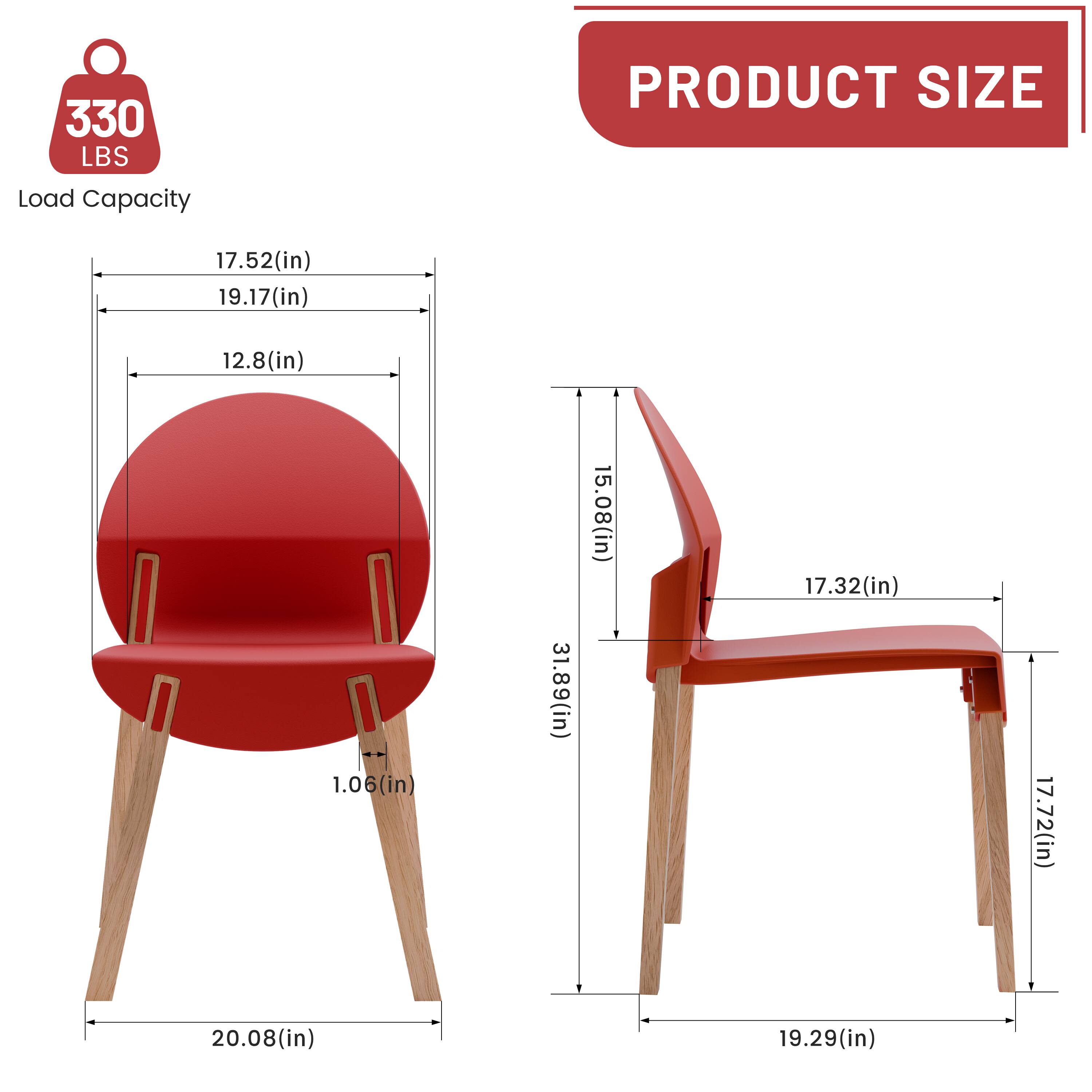 330 LBS Load Capacity

PRODUCT SIZE

17.52(in)  
19.17(in)  
12.8(in)  
1.06(in)  
31.89(in)  
15.08(in)  
17.32(in)  
17.72(in)  
20.08(in)  
19.29(in)