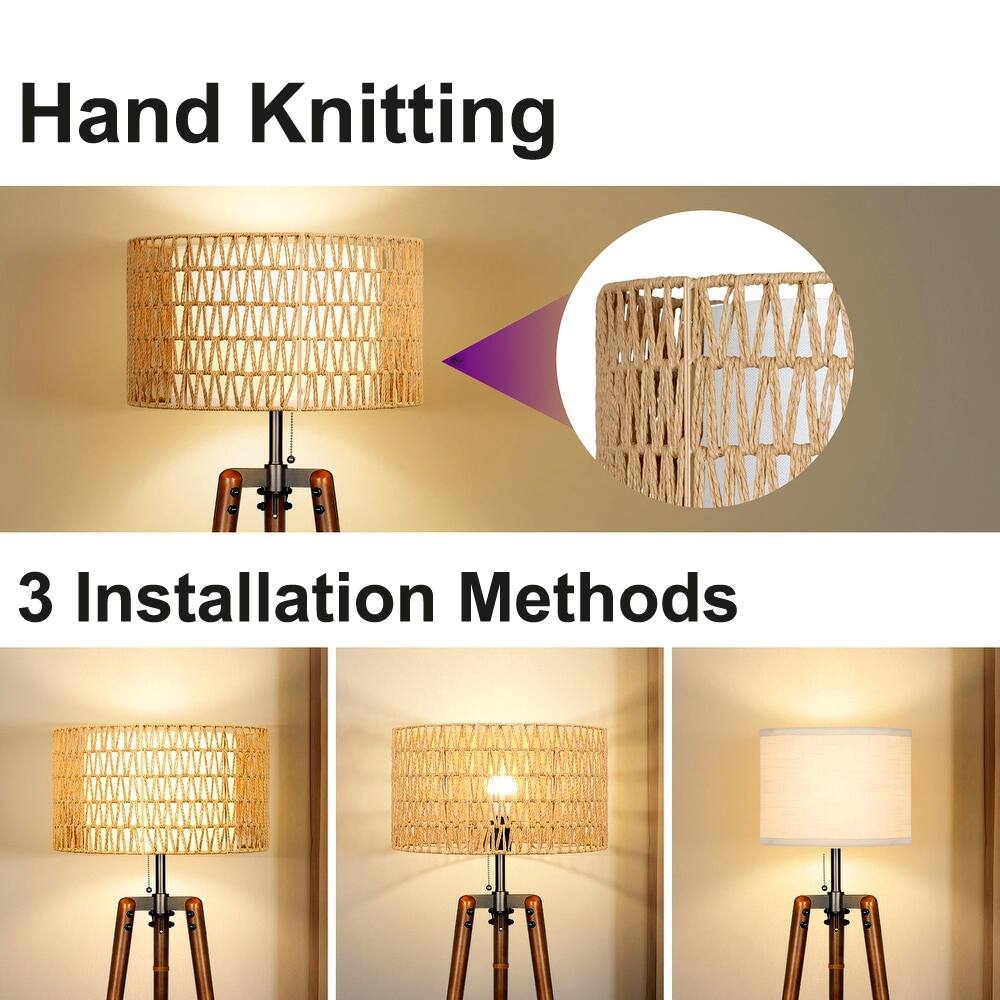 Hand Knitting  
3 Installation Methods