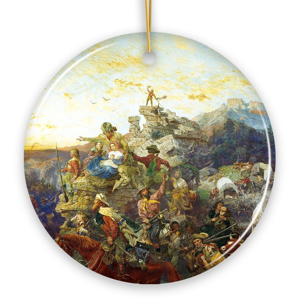 OrnamentallyYou Westward the Course of Empire Takes Its Way Christmas ...
