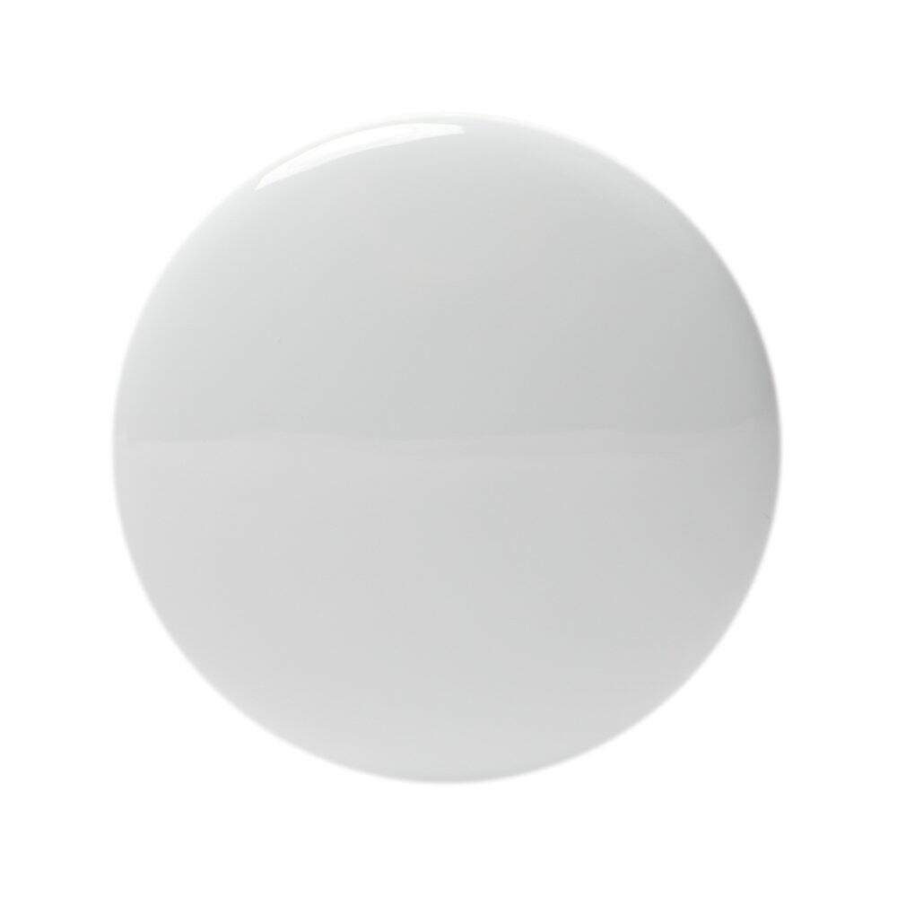 Alt View 1. Alfi - White Ceramic Mushroom Top Pop Up Drain for Sinks without Overflow - White.