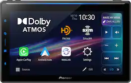 Pioneer - 10.1" SPHERA Dolby Atmos via CarPlay Digital Media (DM) Receiver - Black