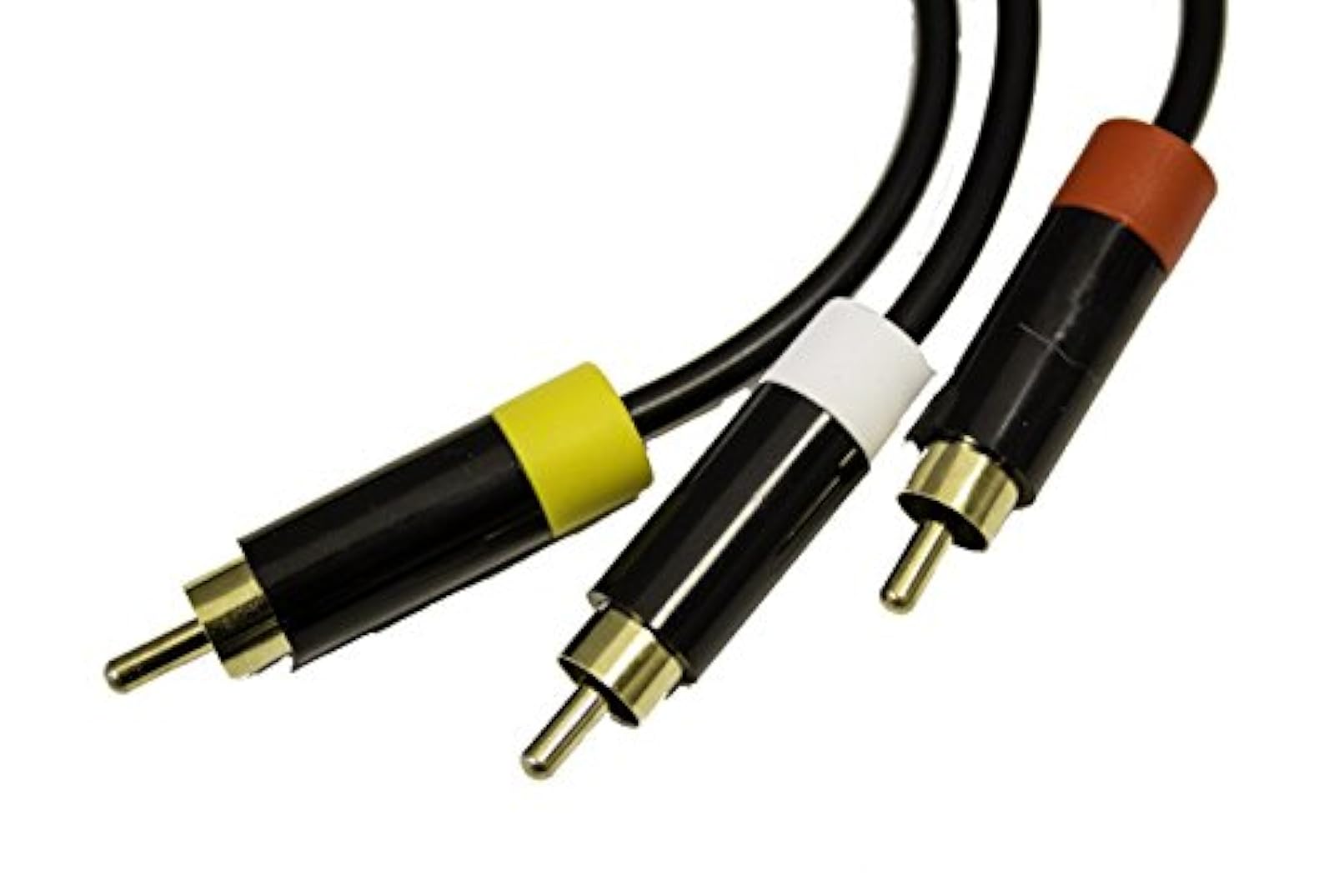 Alt View 2. Mars Devices - Composite AV Cable For Xbox 360 E By Mars Devices - Black.