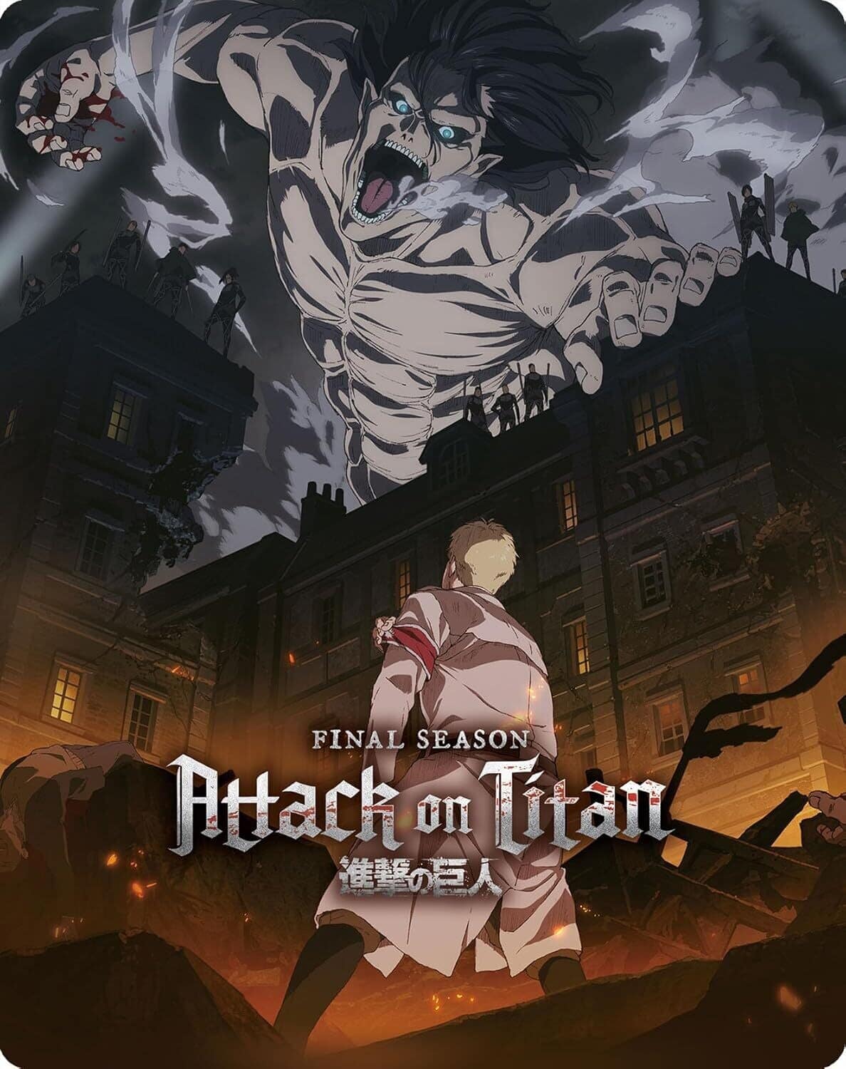Attack On Titan - Final Season Complete (Steelbook)   - BLU-RAY