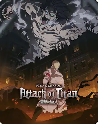 Front. Attack On Titan - Final Season Complete (Steelbook) - BLU-RAY.