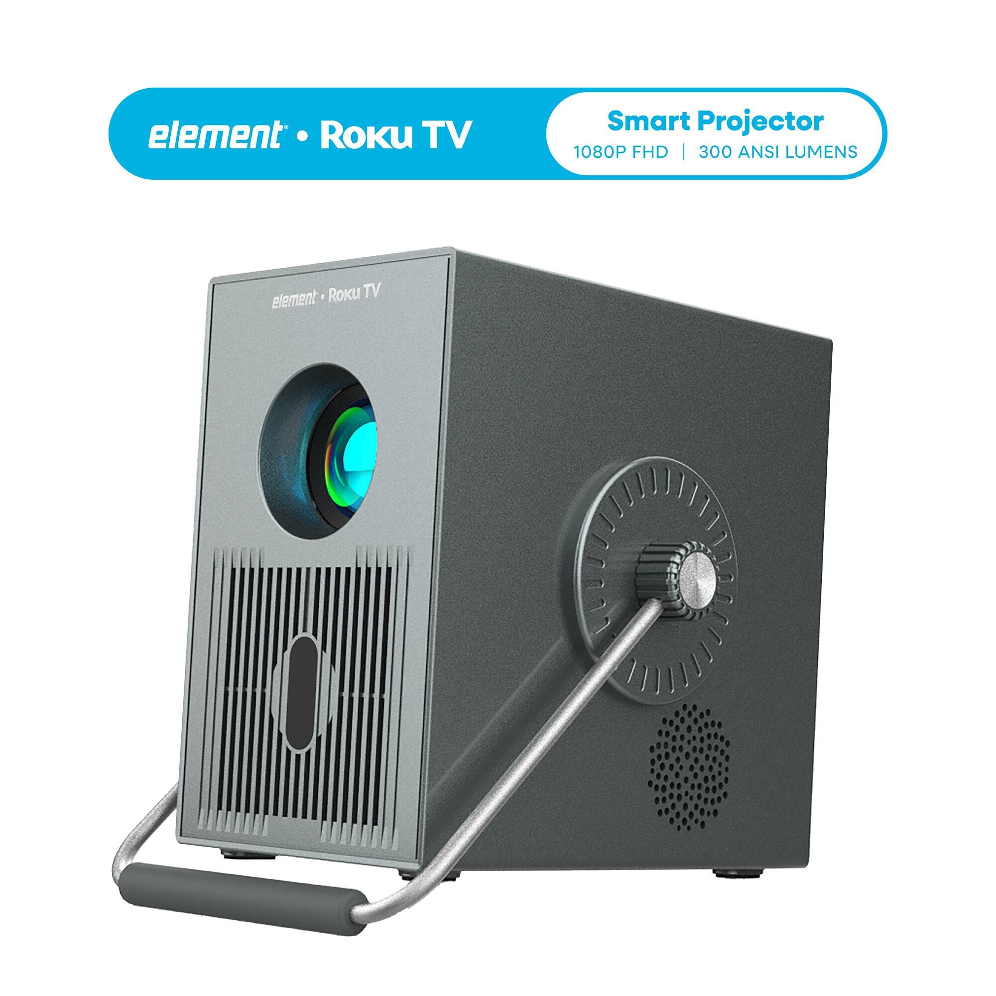 element Roku TV  
Smart Projector  
1080P FHD | 300 ANSI LUMENS