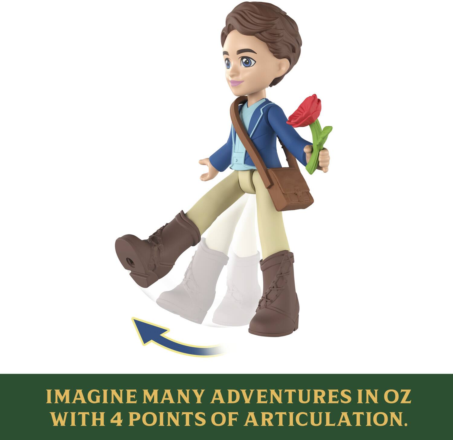 IMAGINE MANY ADVENTURES IN OZ WITH 4 POINTS OF ARTICULATION.