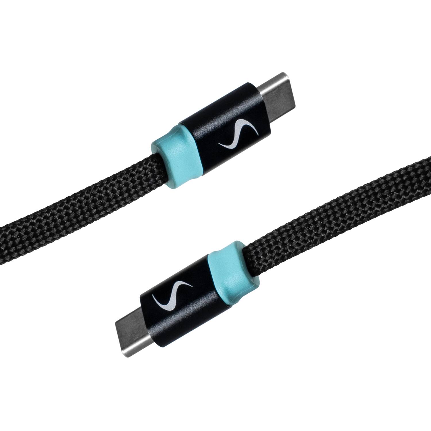 Alt View 5. Scapade - MagLink C USB-C to USB-C Magnetic Flat Cable, 60W PD Fast Charging, 6.5 ft.