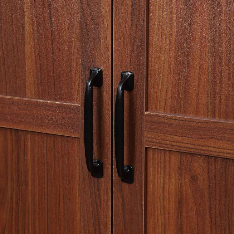 Alt View 9. PULUZ - 63 inch 2-Door Kitchen Pantry, Freestanding Storage Cabinet with 5-tier Shelving and 2 Adjustable Shelves for Dining Roo - Brown.