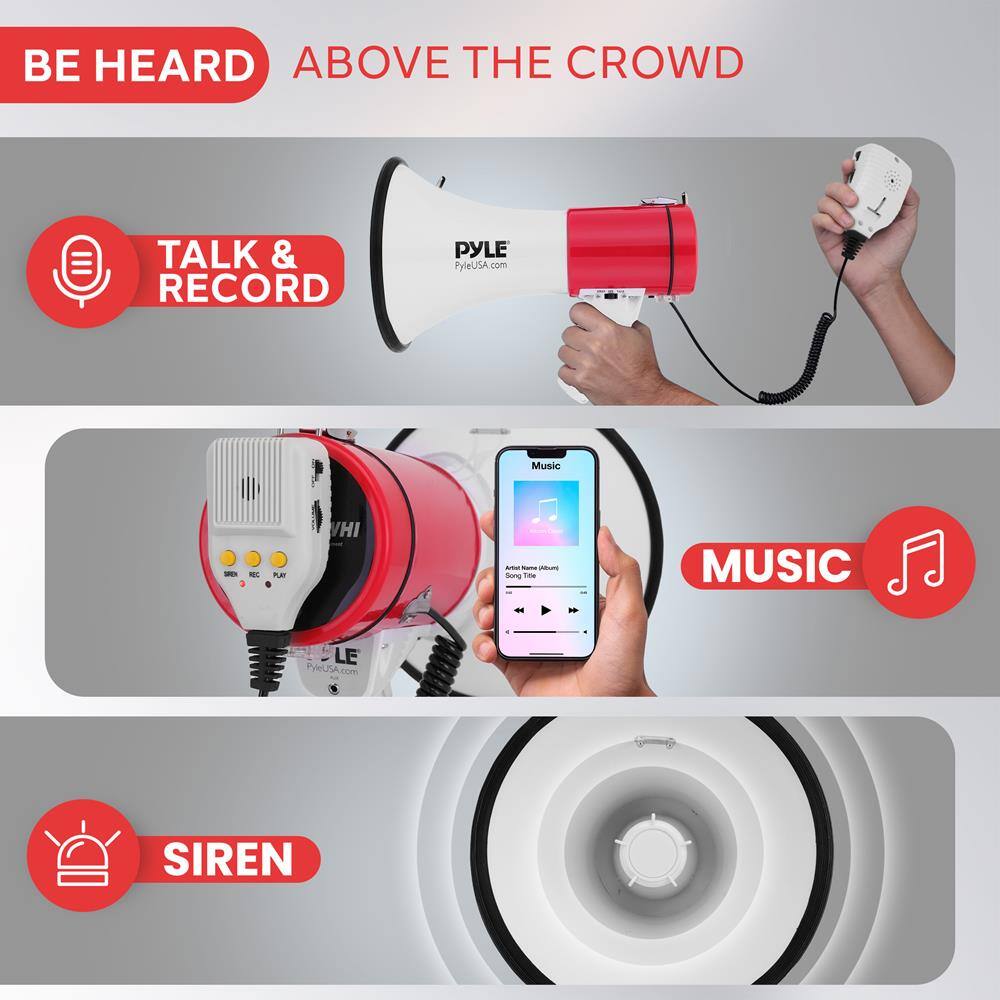 BE HEARD ABOVE THE CROWD

TALK & RECORD

MUSIC

SIREN