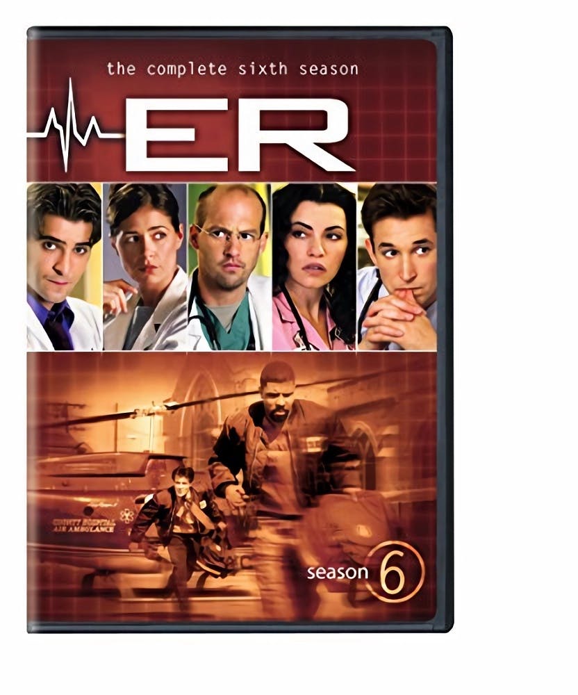 Front. ER: The Complete Sixth Season [DVD].