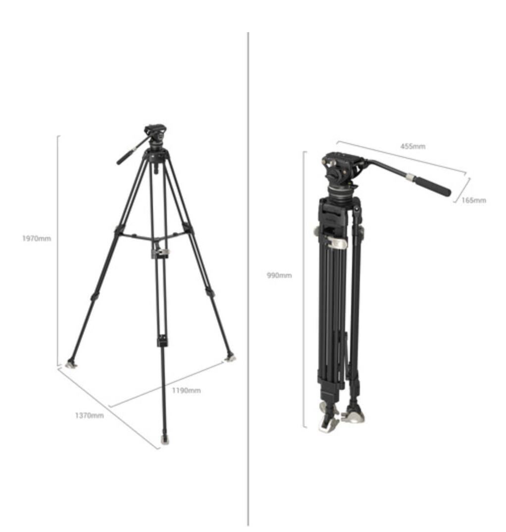 455mm  
165mm  
1970mm  
990mm  
1190mm  
1370mm