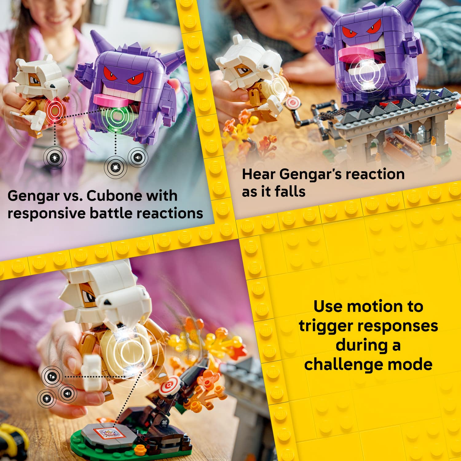 LEGO Pokémon SMART Play: Cubone and Gengar's Spooky Showdown 72166