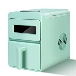 Forest'nSky - Automatic Ice Maker - 50 lb/day, 6-8 Min Ice, Self-Clean, BPA-Free PVC Tray & Coffee Cubes - Green