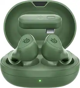 SteelSeries - Arctis GameBuds True Wireless In-Ear Gaming Earbuds with 2.4GHz/Bluetooth for PS5/PS4, PC, Switch and Switch 2 - Matcha