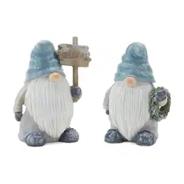 BreeBe - Winter Gnome Figurine (Set of 6) - Multicolor