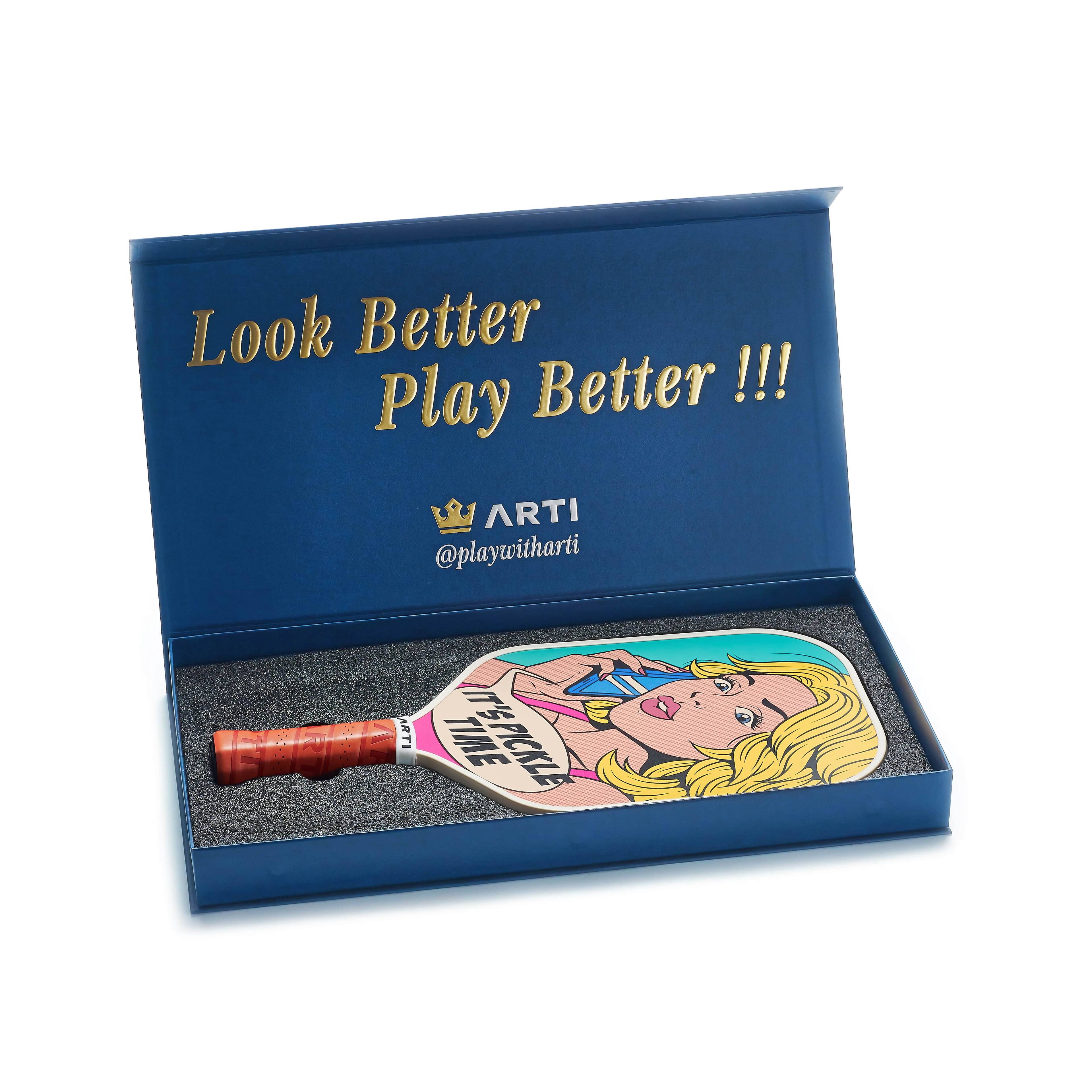 Look Better Play Better!!!  
ARTI @playwitharti  
ARTI TIME IT'S PICKLE IT'S