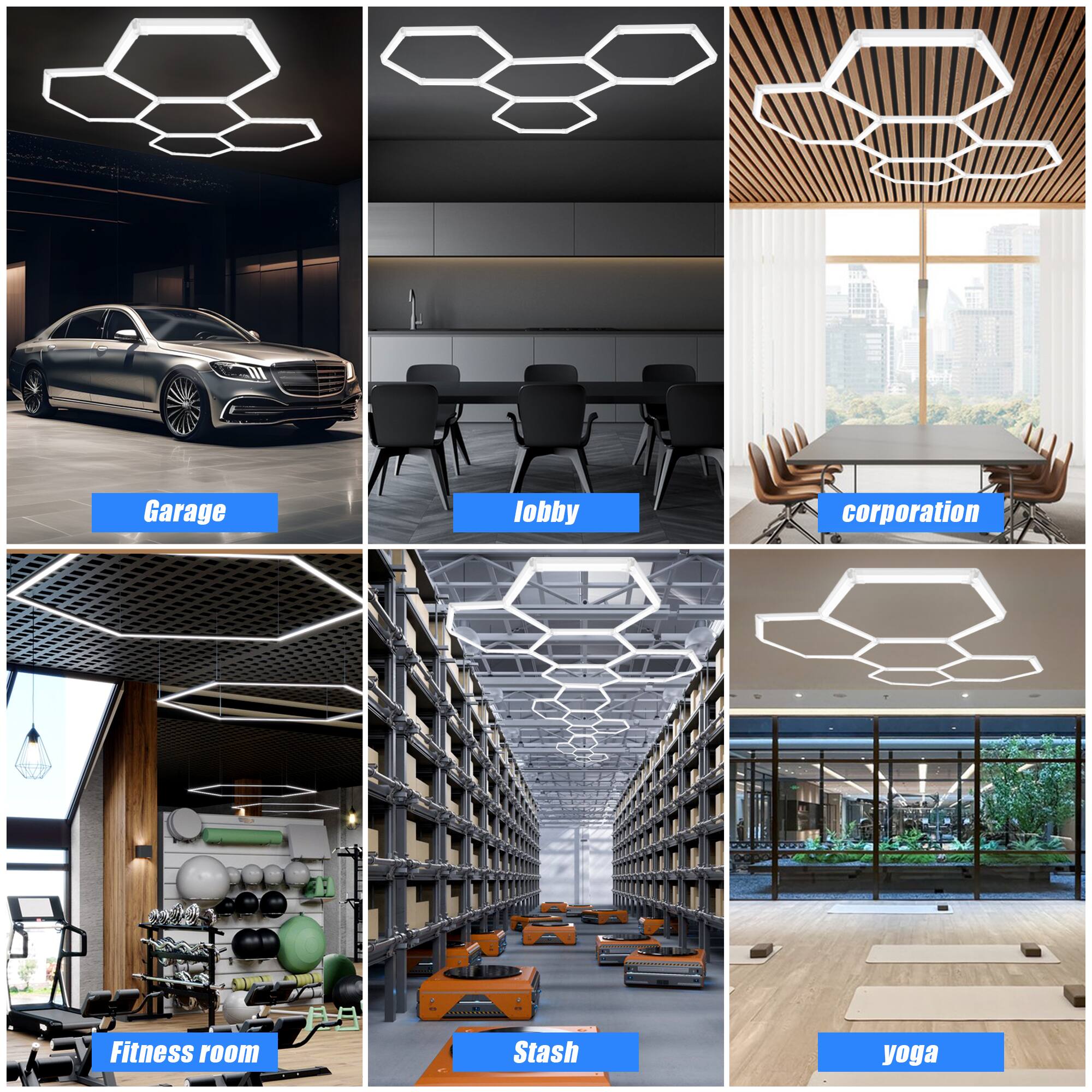 - Garage
- Lobby
- Corporation
- Fitness room
- Stash
- Yoga