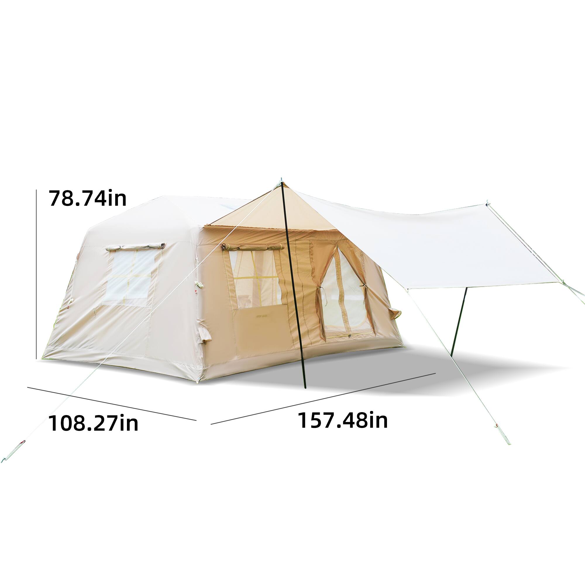 78.74in  
108.27in  
157.48in