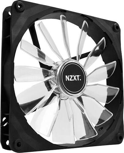 Angle Standard. NZXT - FZ 140mm Case Fan - Black/White.