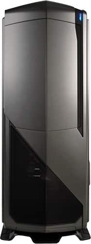 Front. NZXT - Phantom 820 Full-Tower Case - Black.