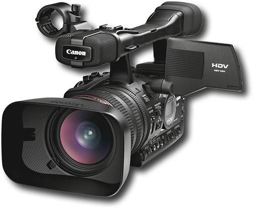  Canon - High-Definition MiniDV Camcorder - Black