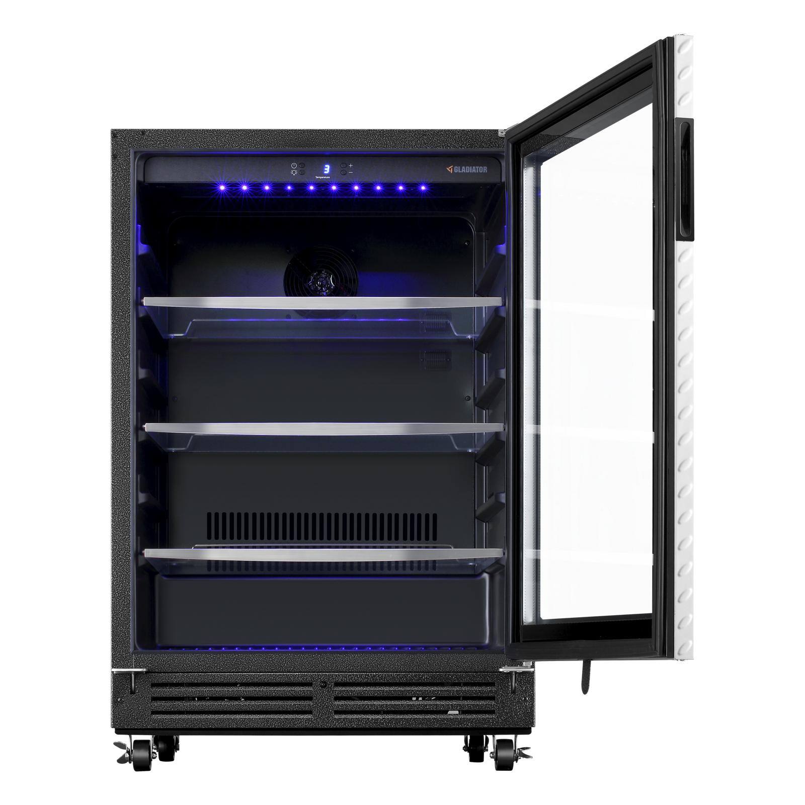 Alt View 13. Gladiator - Portable Beverage Cooler - Silver Tread.