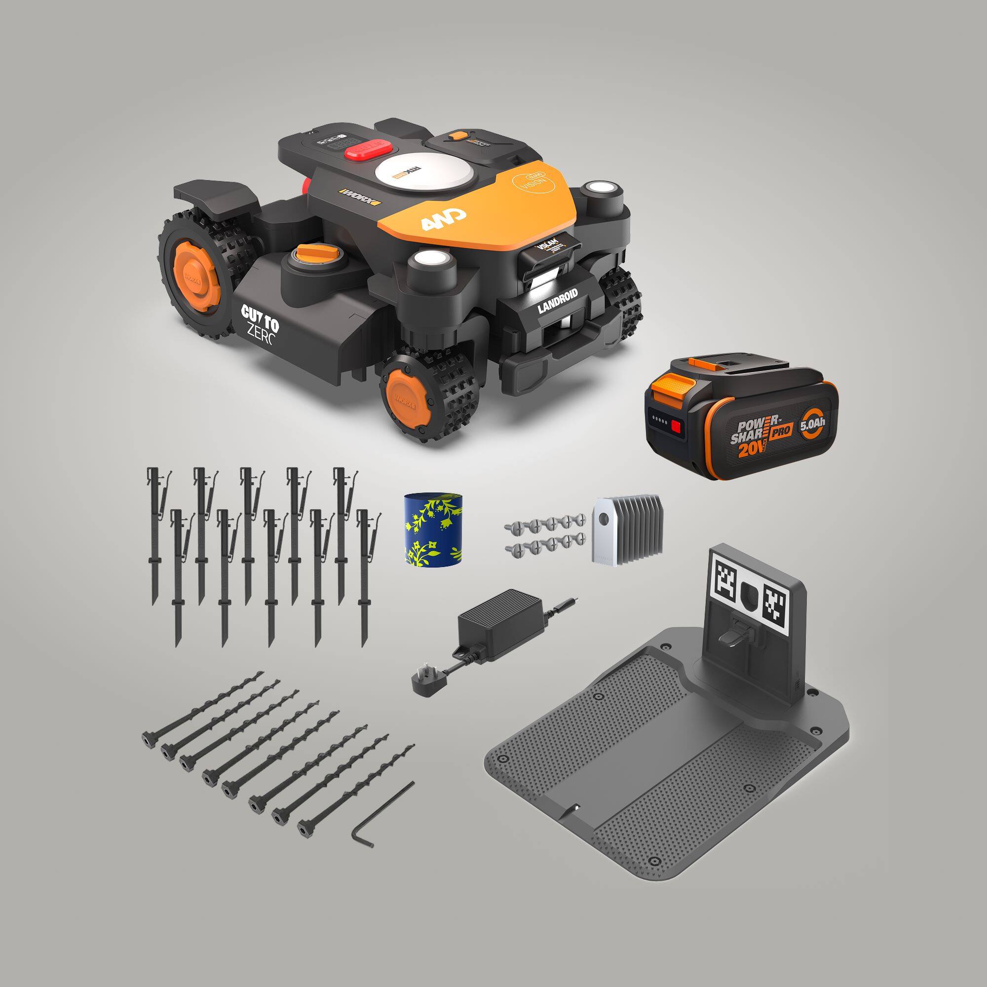 LANDROID  
CUT TO ZERO  
POWER SHARE PRO 5.04M  
20V  
2