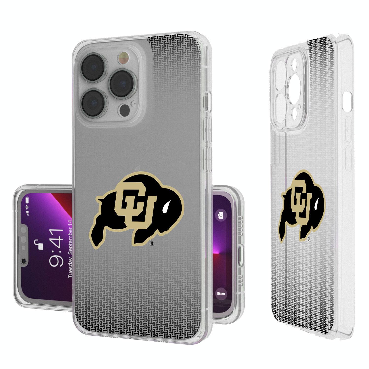 Keyscaper - NCAA - Colorado Buffaloes Linen Logo iPhone Clear Case - 15 Plus - Multicolor price history on PriceWatchPro